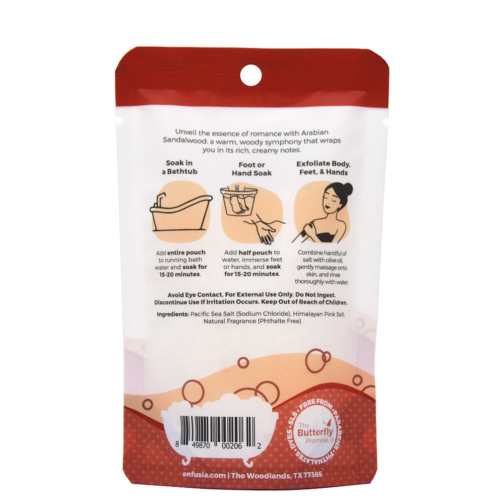 Spa Bath Soak 2.5 oz - Arabian Sandalwood