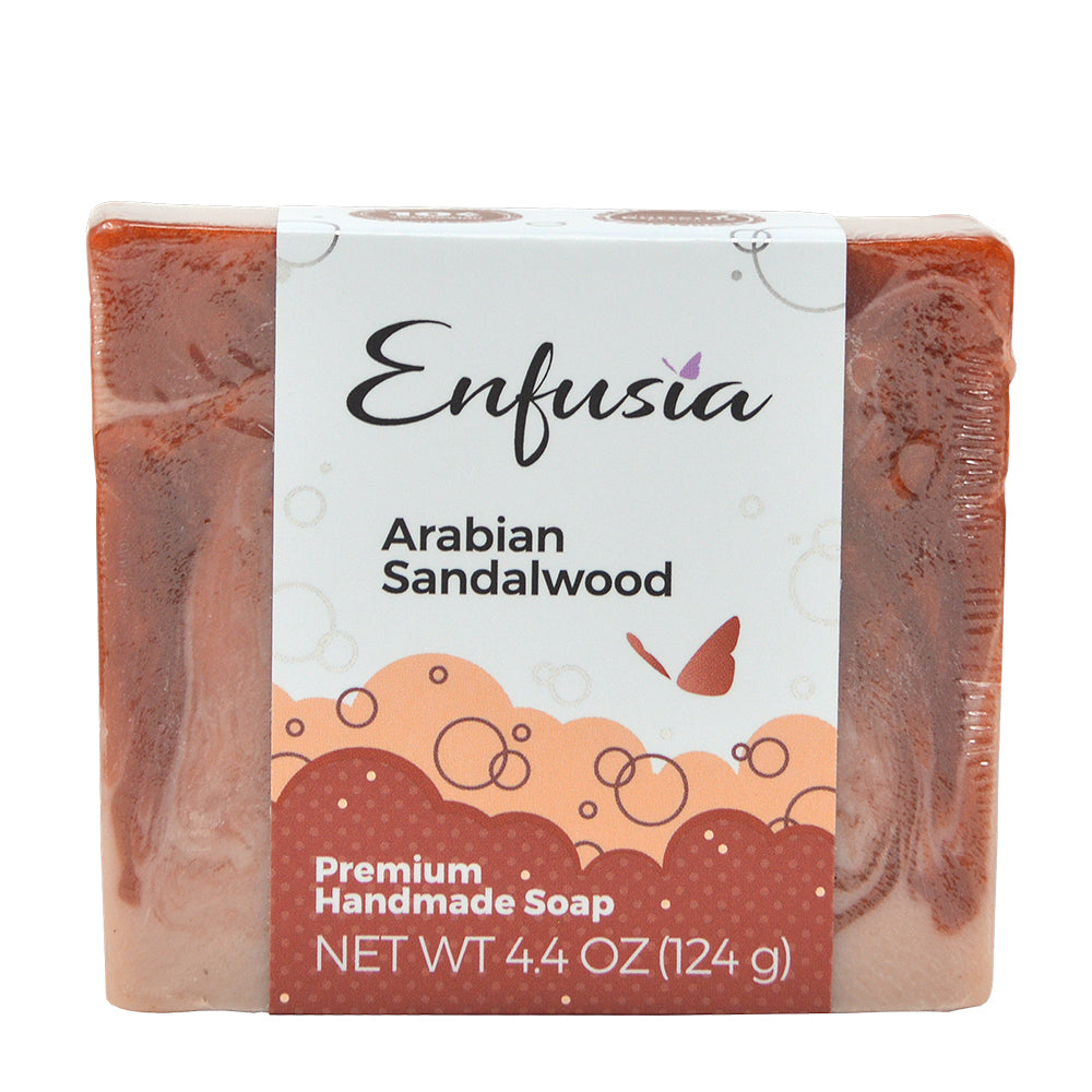 Premium Handmade Soap Bar - Arabian Sandalwood