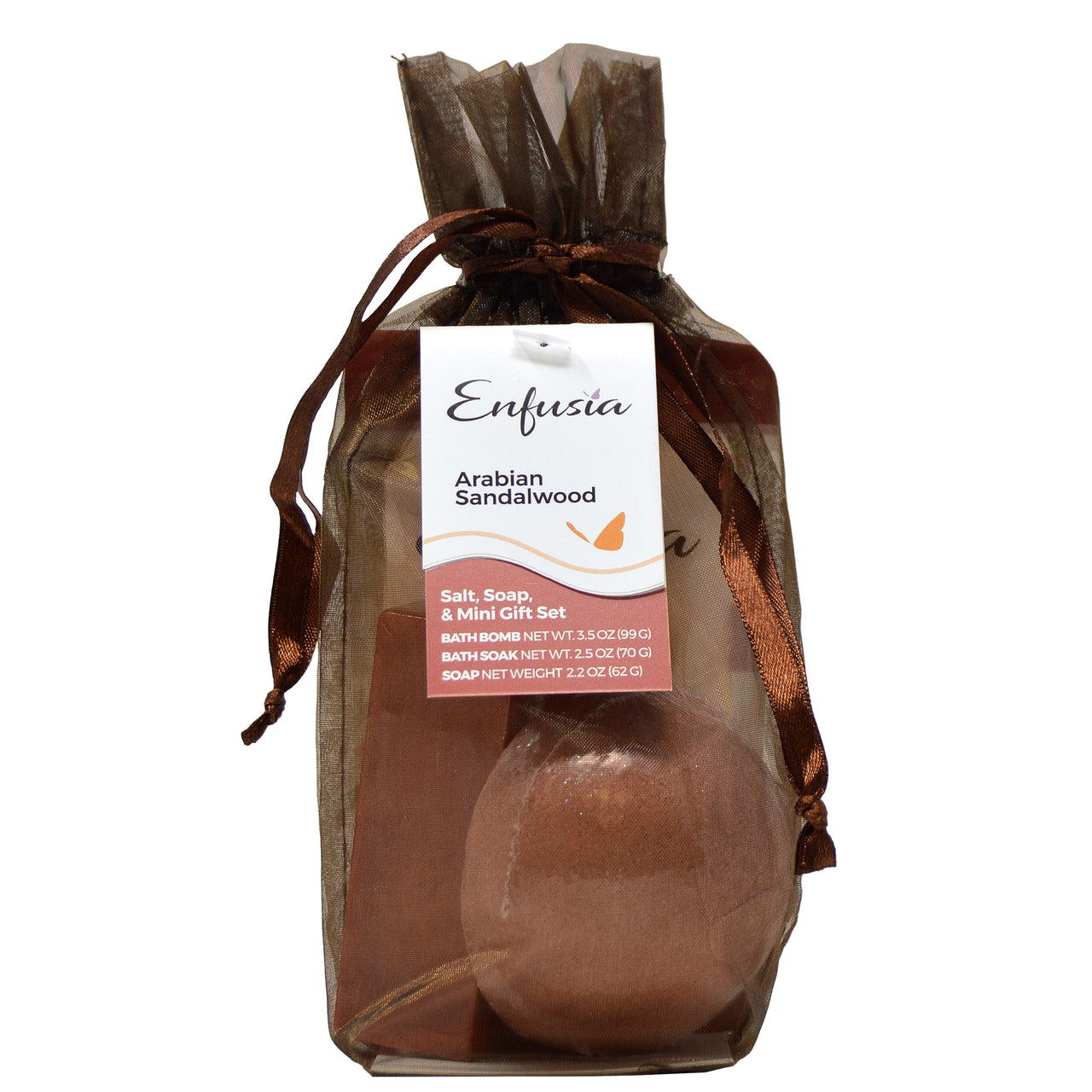 Salt, Soap, & Mini Gift Set - Arabian Sandalwood