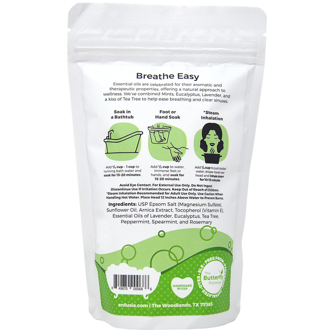 Spa Bath Soak 16 oz - Breathe Easy