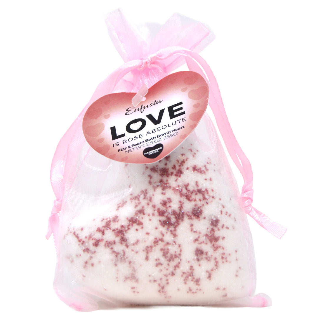 Love is Rose Absolute - Bath Bomb Heart