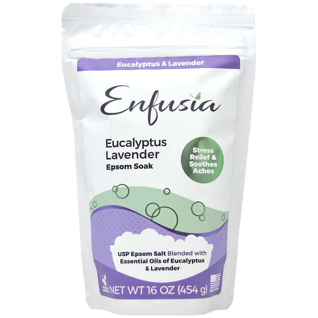 Spa Bath Soak 16 oz - Eucalyptus Lavender