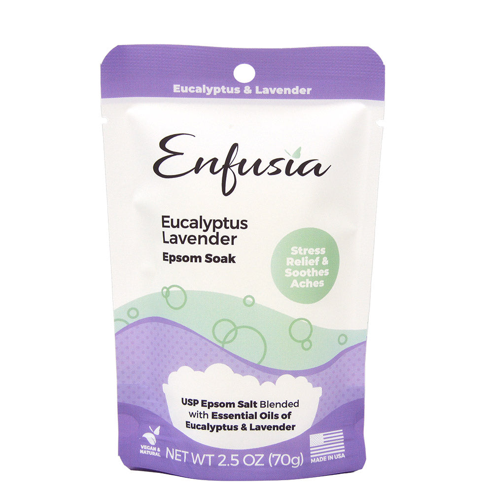 Spa Bath Soak 2.5 oz - Eucalyptus Lavender