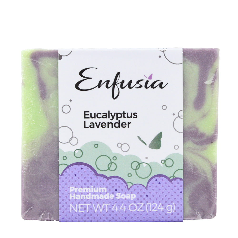 Premium Handmade Soap Bar - Eucalyptus Lavender