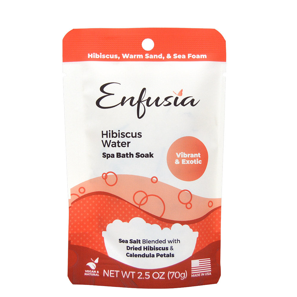 Spa Bath Soak 2.5 oz - Hibiscus Water