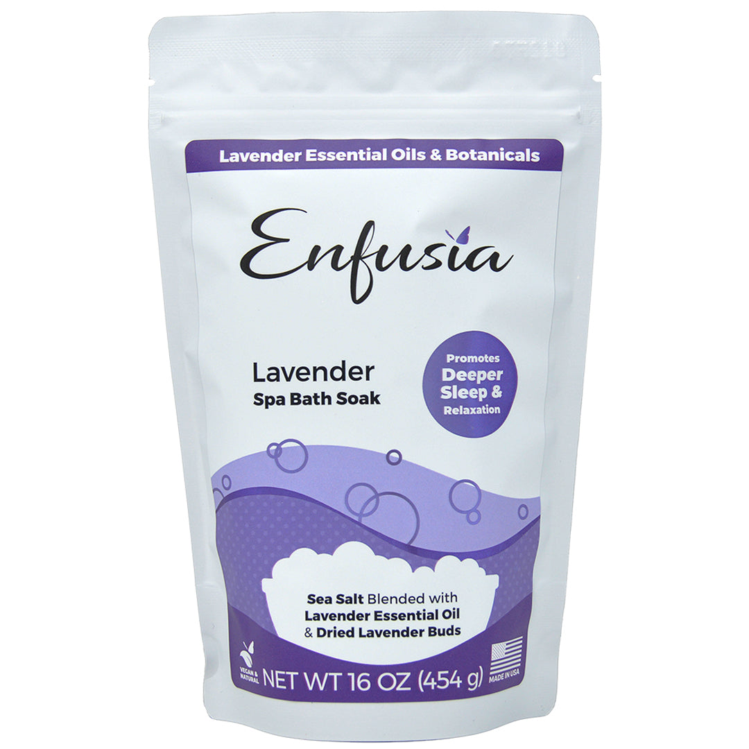 Spa Bath Soak 16 oz - Lavender