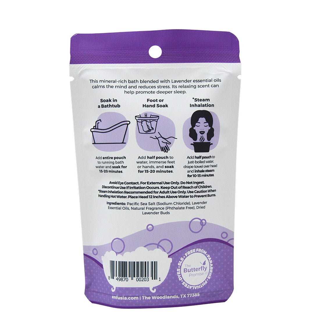 Spa Bath Soak 2.5 oz - Lavender