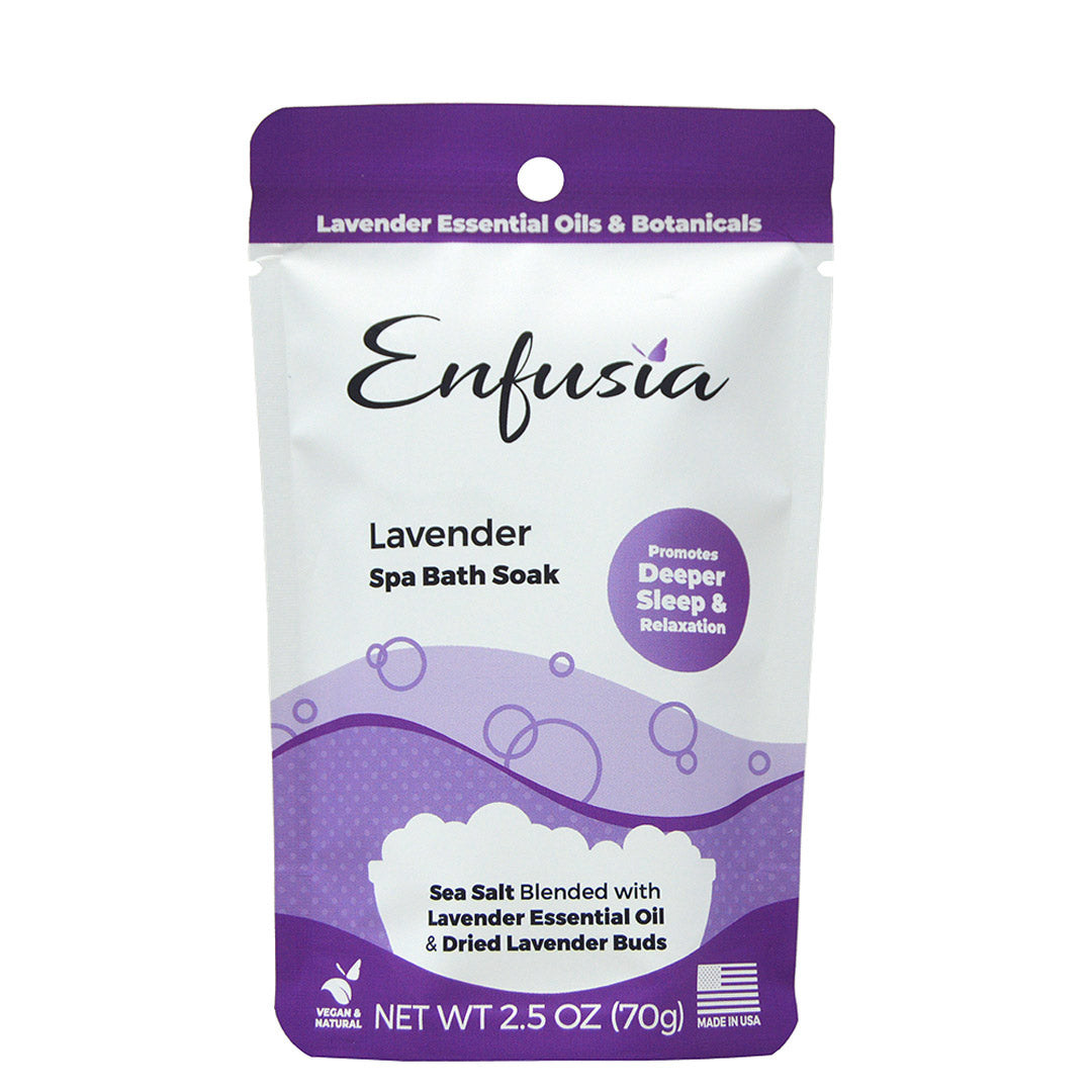 Spa Bath Soak 2.5 oz - Lavender