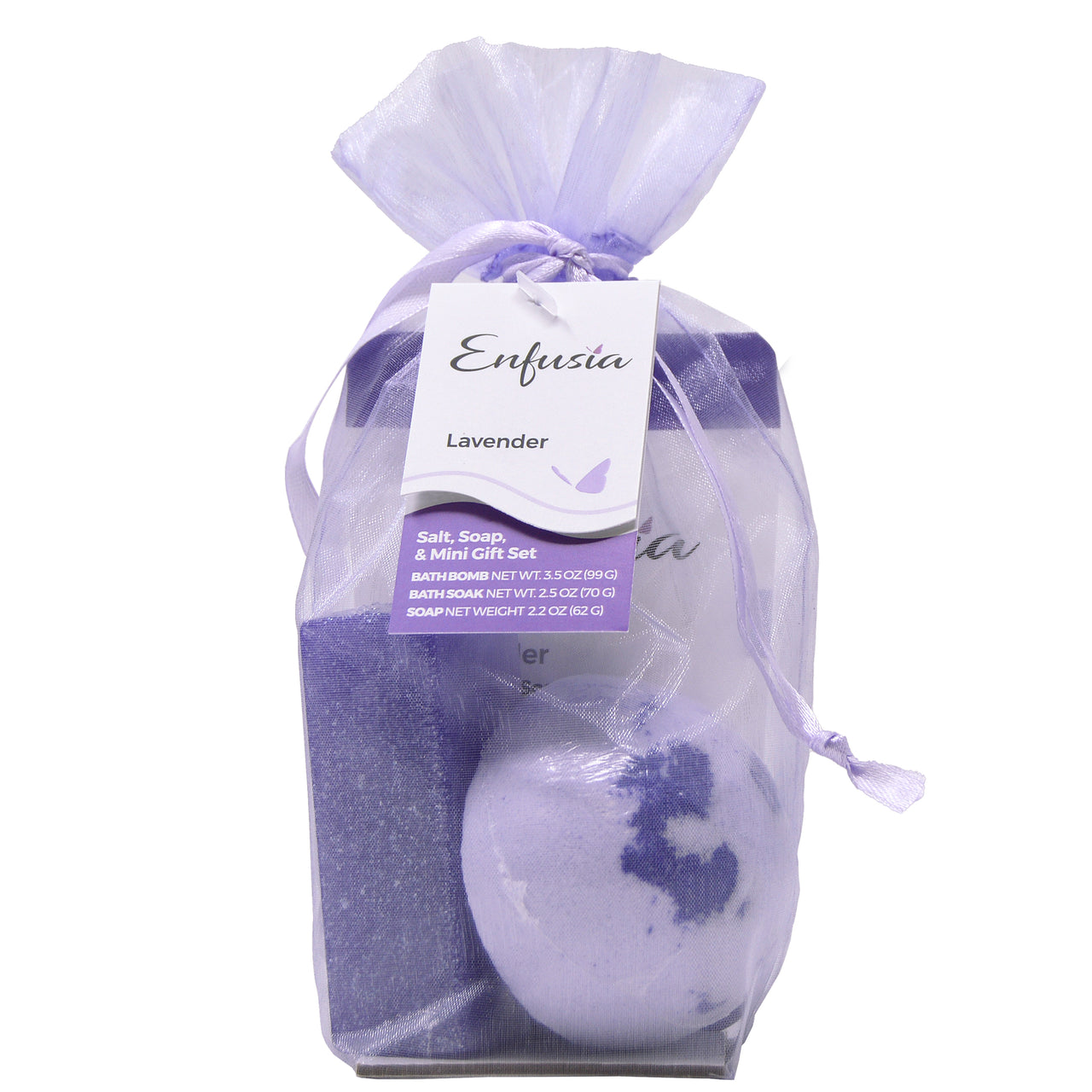 Salt, Soap, & Mini Gift Set - Lavender