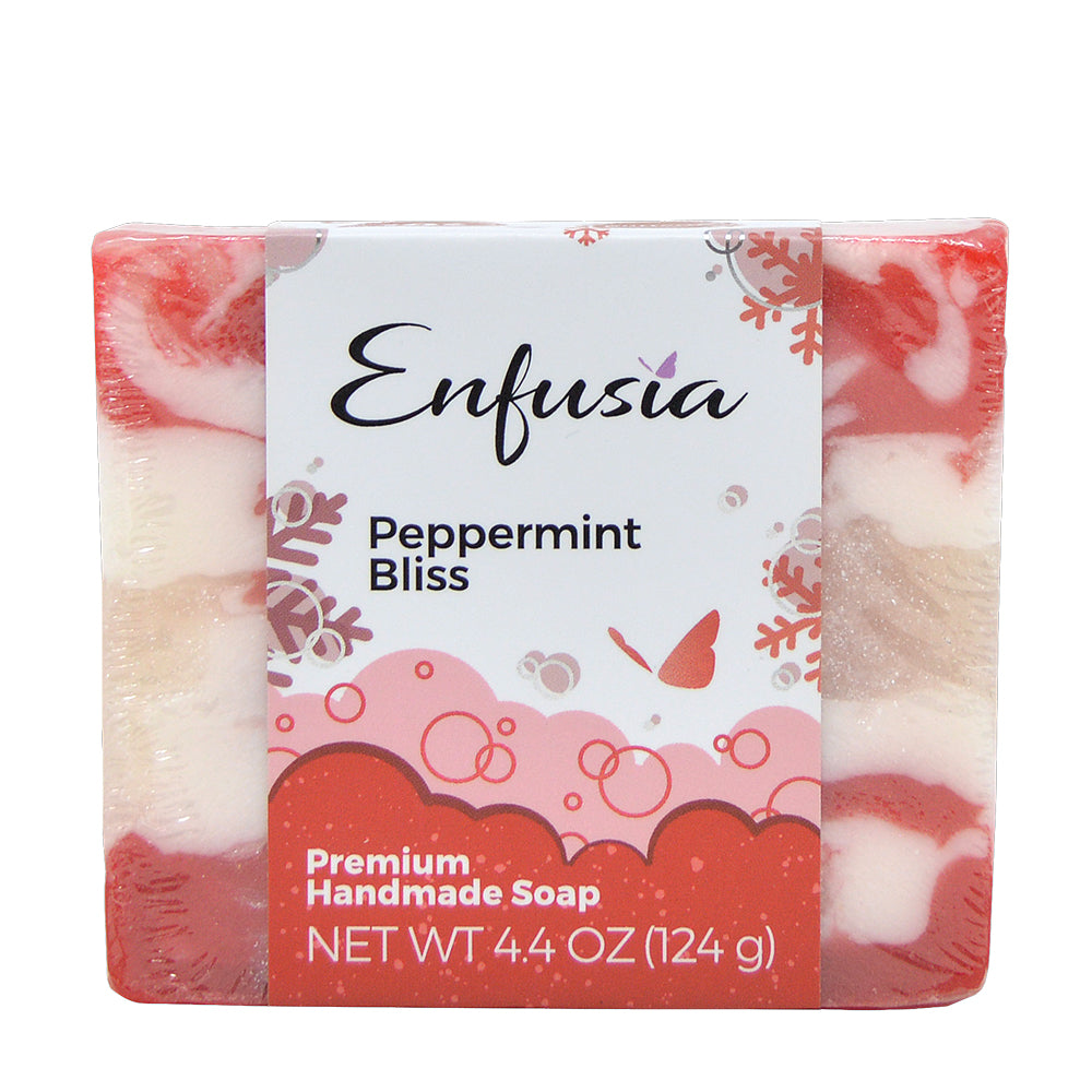 Premium Handmade Soap Bar - Peppermint Bliss