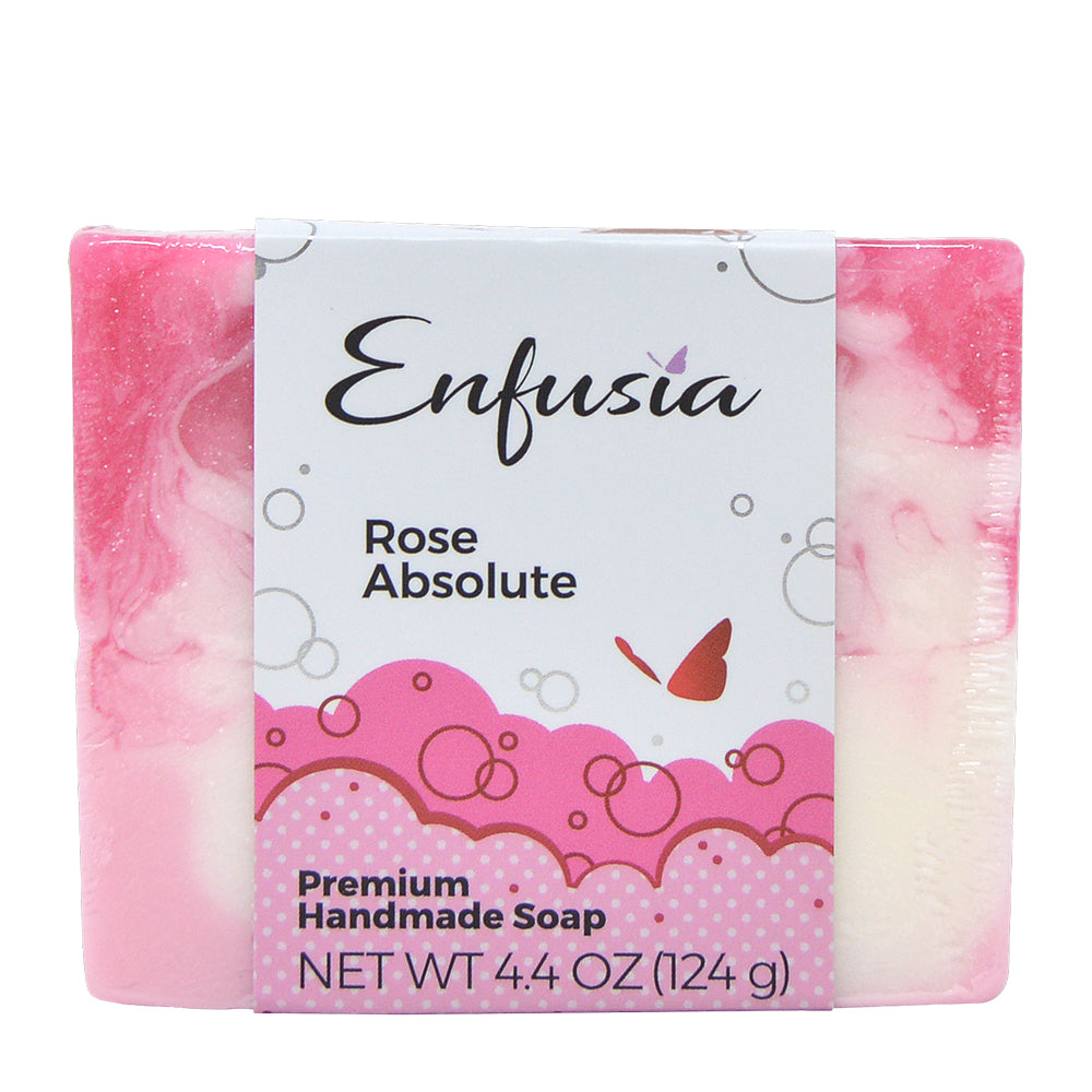 Premium Handmade Soap Bar - Rose Absolute