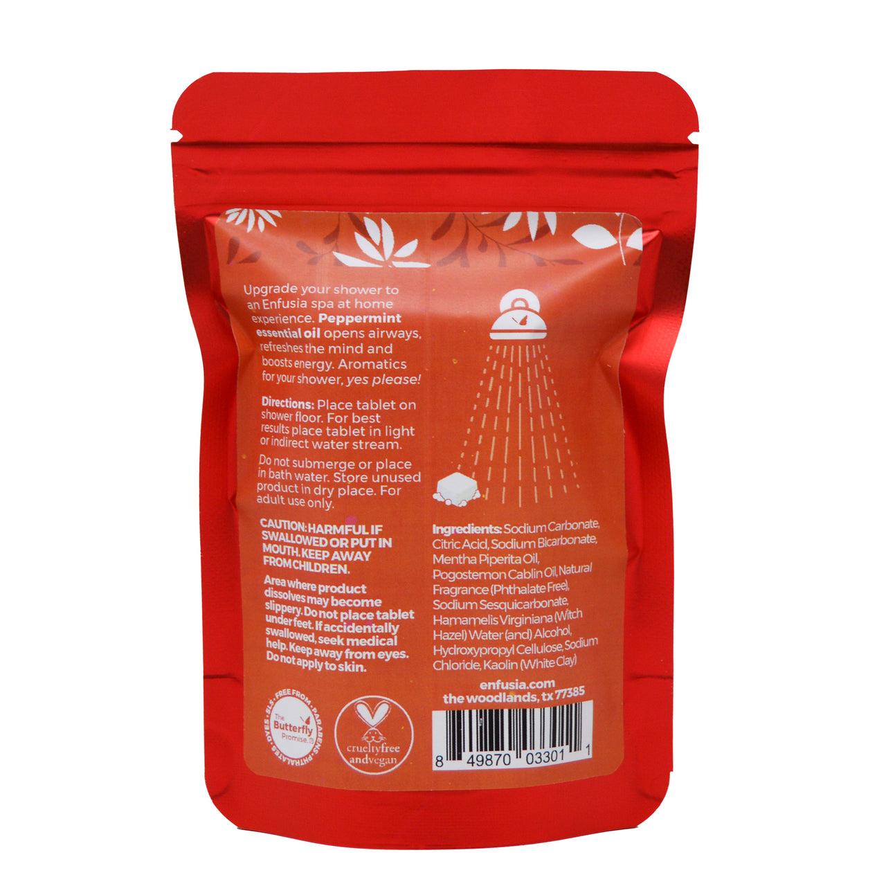 Shower Steamers - 2 pack - Peppermint Bliss
