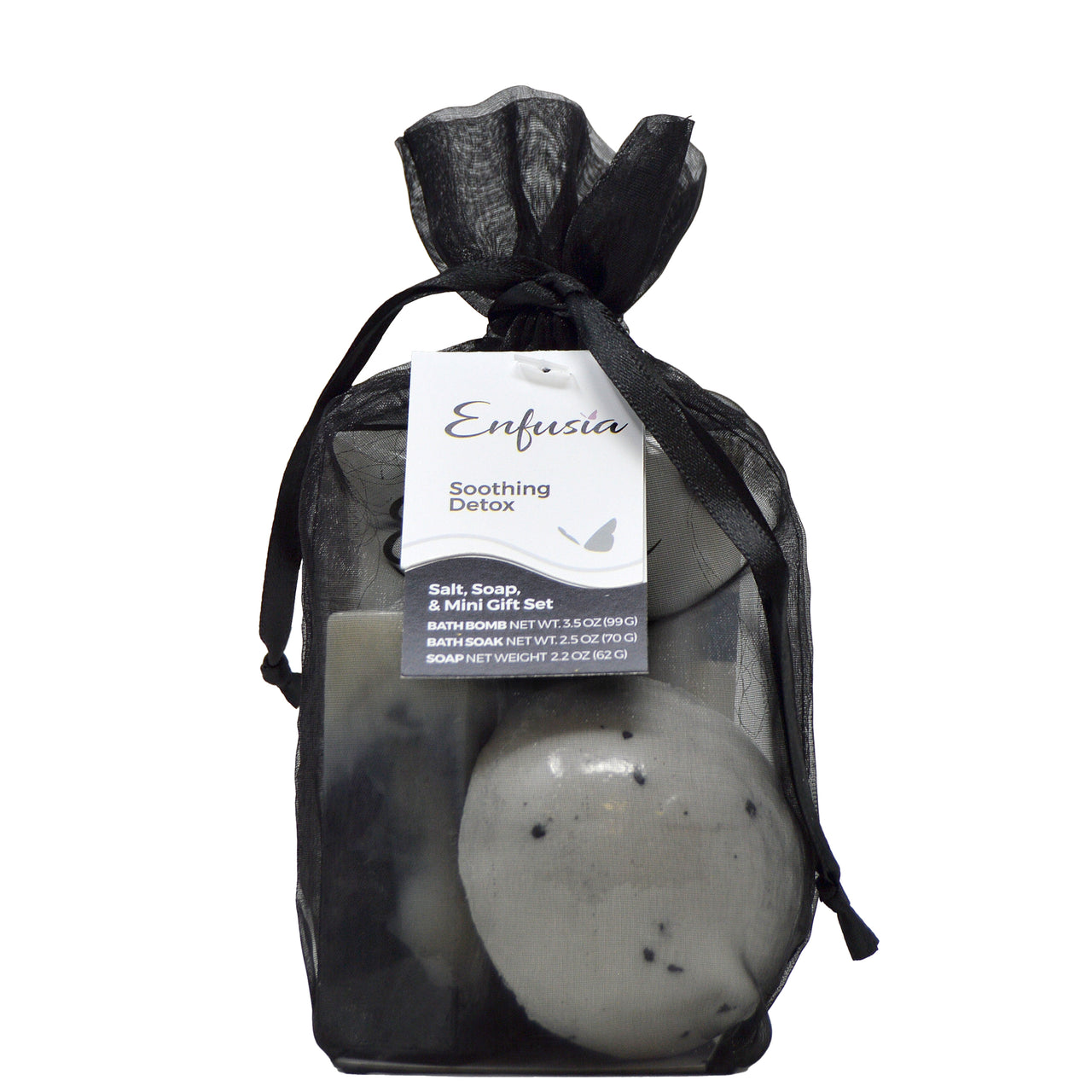 Salt, Soap, & Mini Gift Set - Soothing Detox