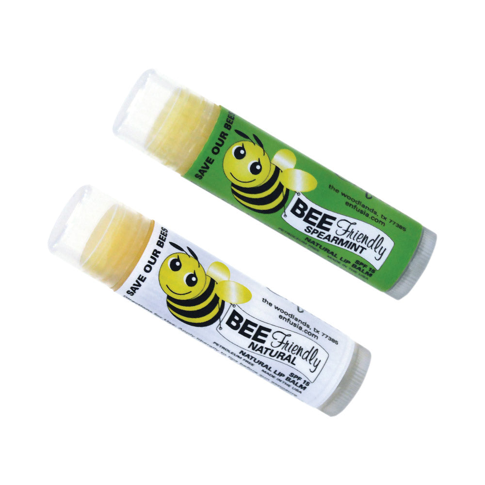 5 Bee Friendly Vegan Lip Balms for $10