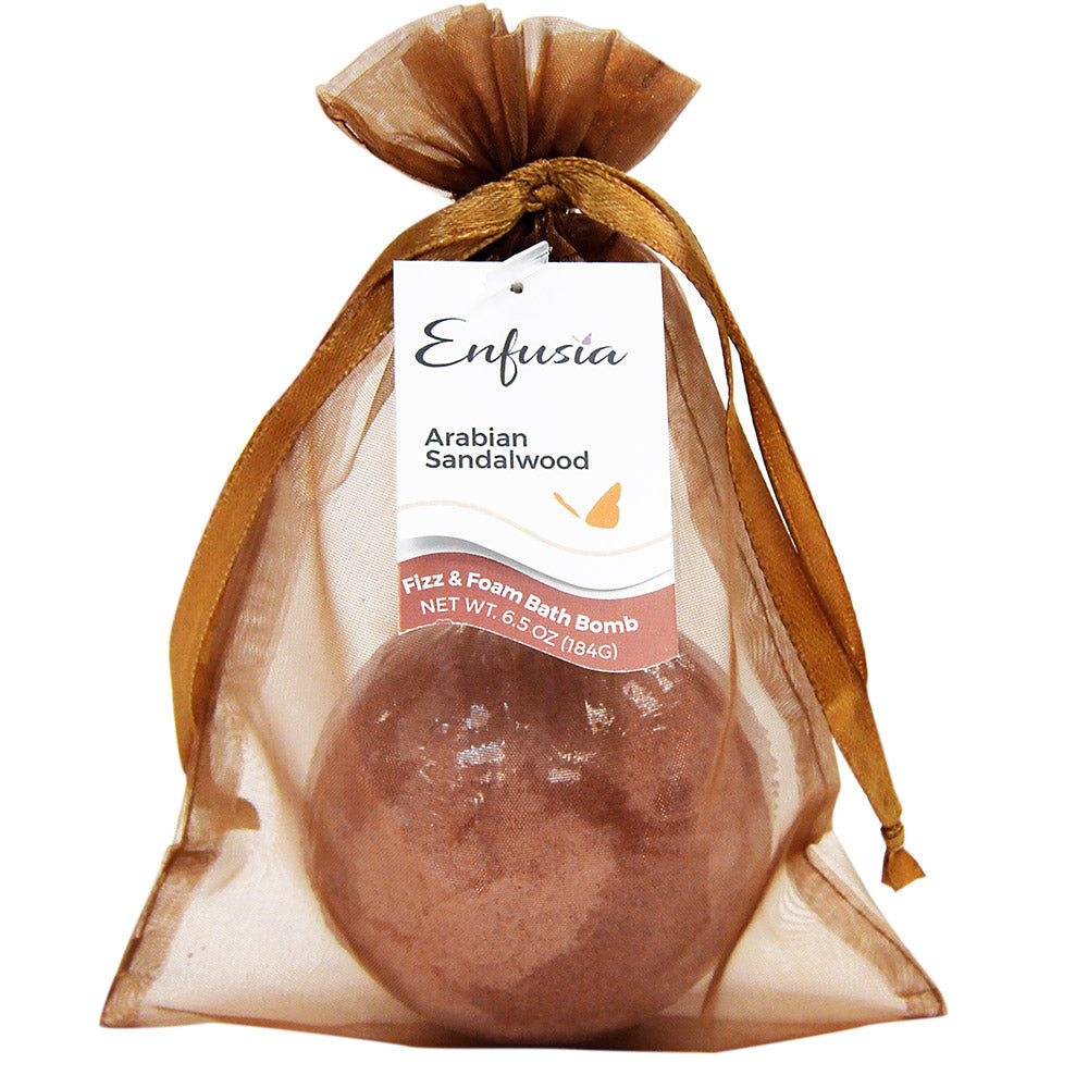 Fizz and Foam Bath Bomb 6.5oz - Arabian Sandalwood