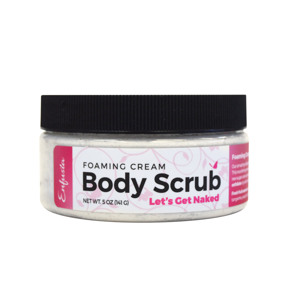 Foaming Cream Body Scrub 5 oz - Let's Get Naked