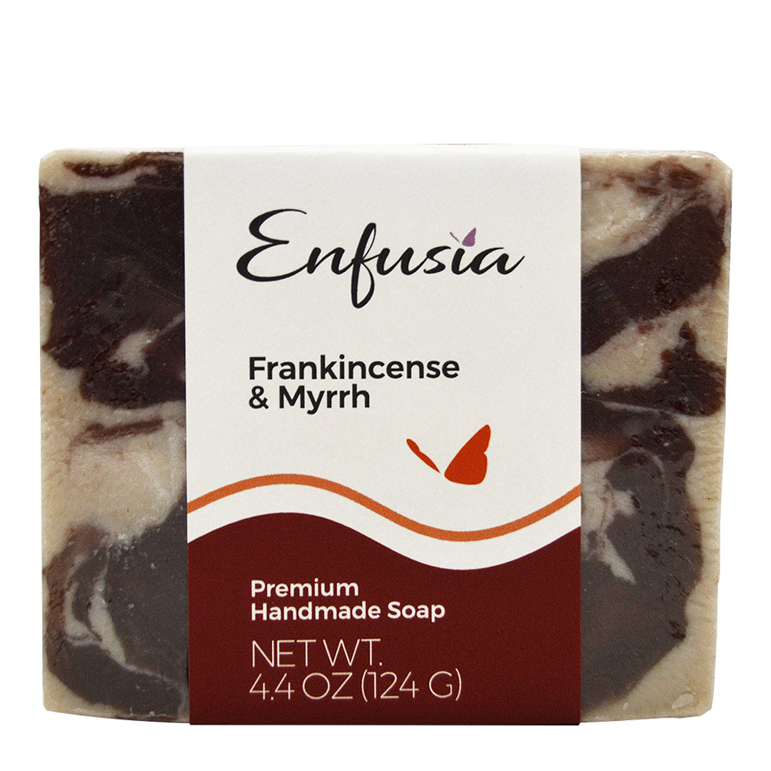 Premium Handmade Soap Bar - Frankincense & Myrrh