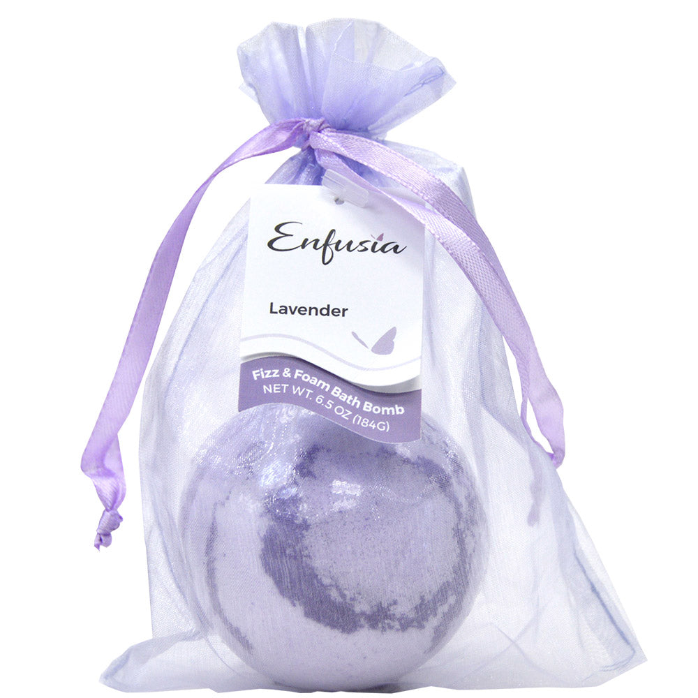 Fizz and Foam Bath Bomb 6.5oz - Lavender