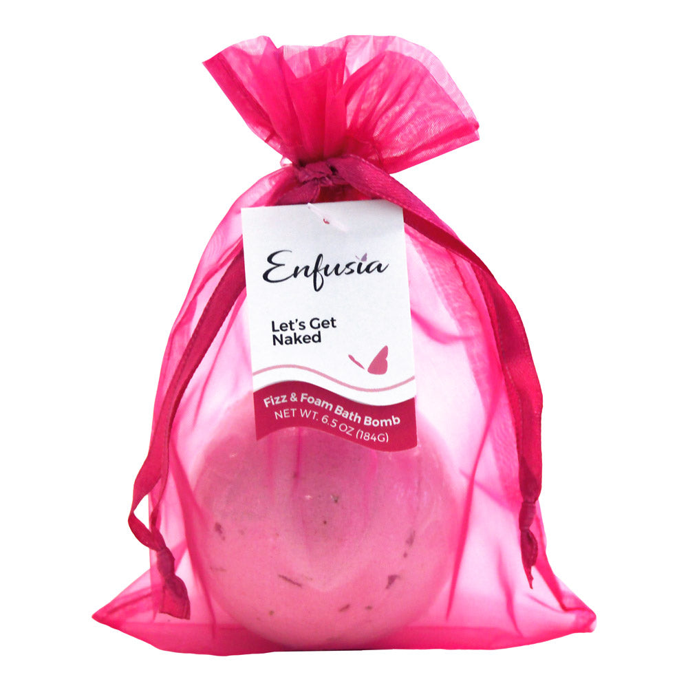 Let's Get Naked Fizz and Foam Bath Bomb 6.5 oz