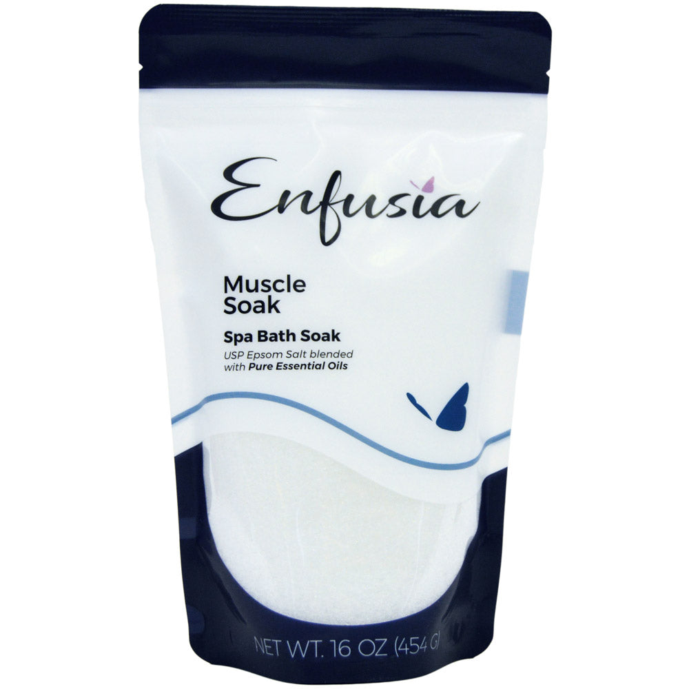 Muscle Soak 16 oz Bath Soak Front View