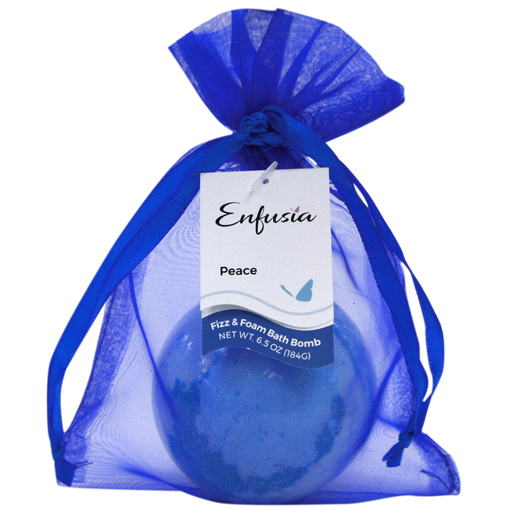 Fizz and Foam Bath Bomb 6.5oz - Peace