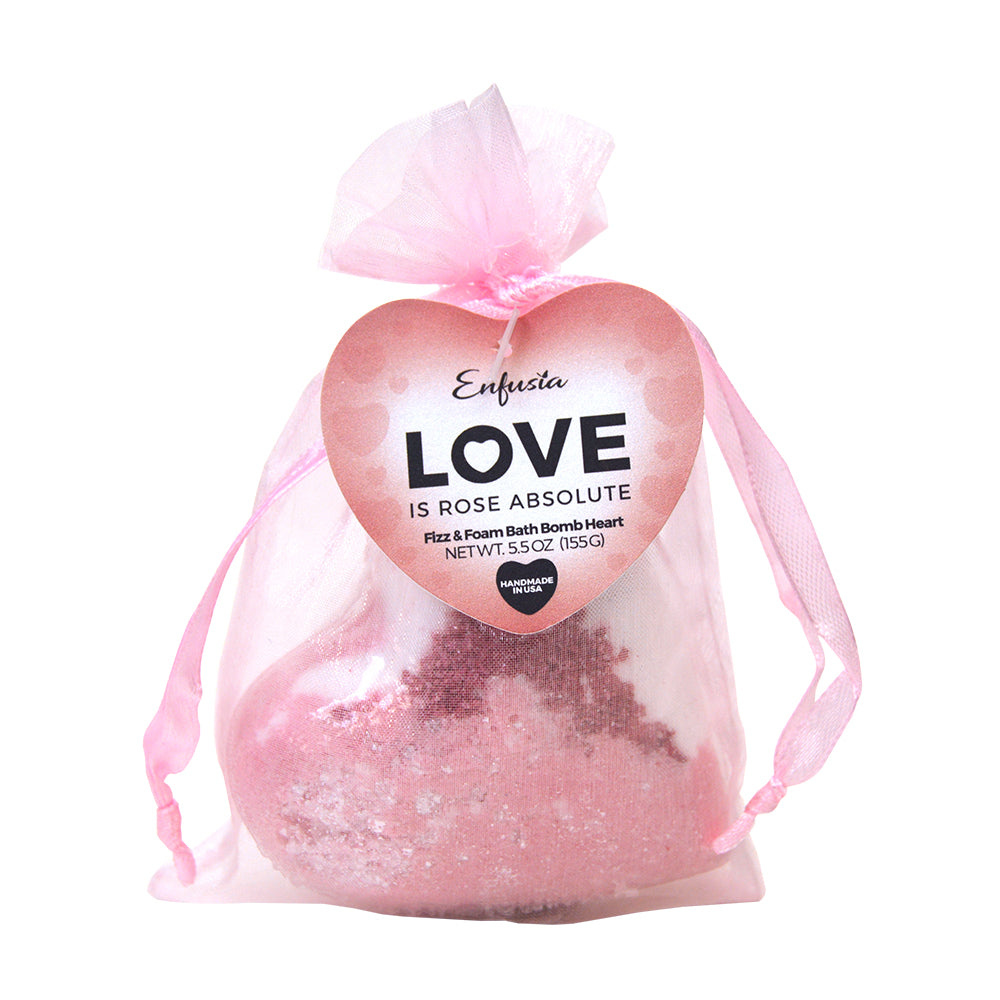 Love is Rose Absolute - Bath Bomb Heart